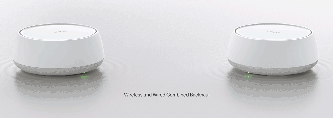 TP-Link Dual-Band Deco BE25(2-pack) BE5000 Wi-Fi 7 Mesh Wi-Fi